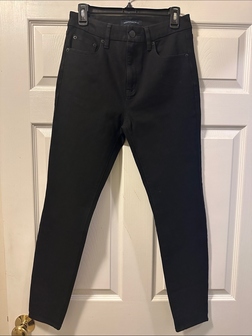 Women’s Aeropostale Black High Rise Curvy Jegging Jeans - Size 10
